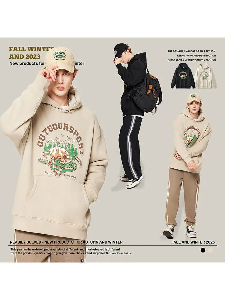 Leisurely Lounging Men's Hoodie sold by Oeyes product image thumbnail 2