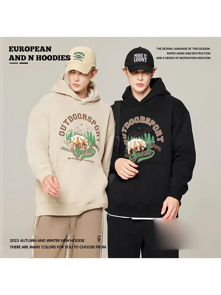 Leisurely Lounging Men's Hoodie sold by Oeyes product image thumbnail 4