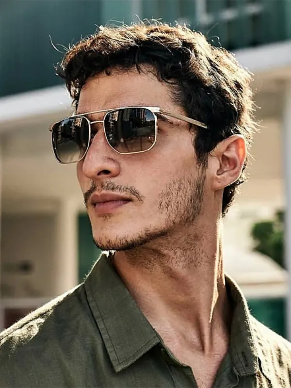 Fashion Square Frame Sunglasses sold by Oeyes