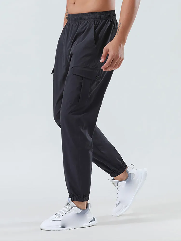 Men'S Elastic Woven Cargo Pants sold by Oeyes product image thumbnail 2
