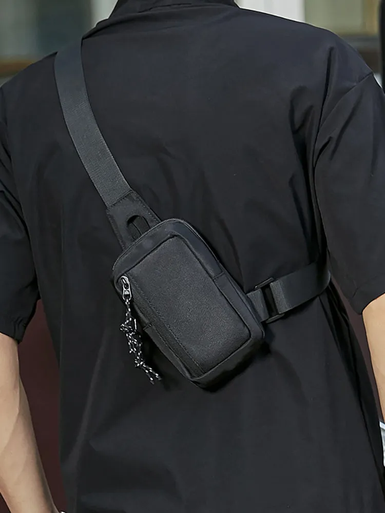 Mini Chest Bag In Black sold by Oeyes product image thumbnail 3