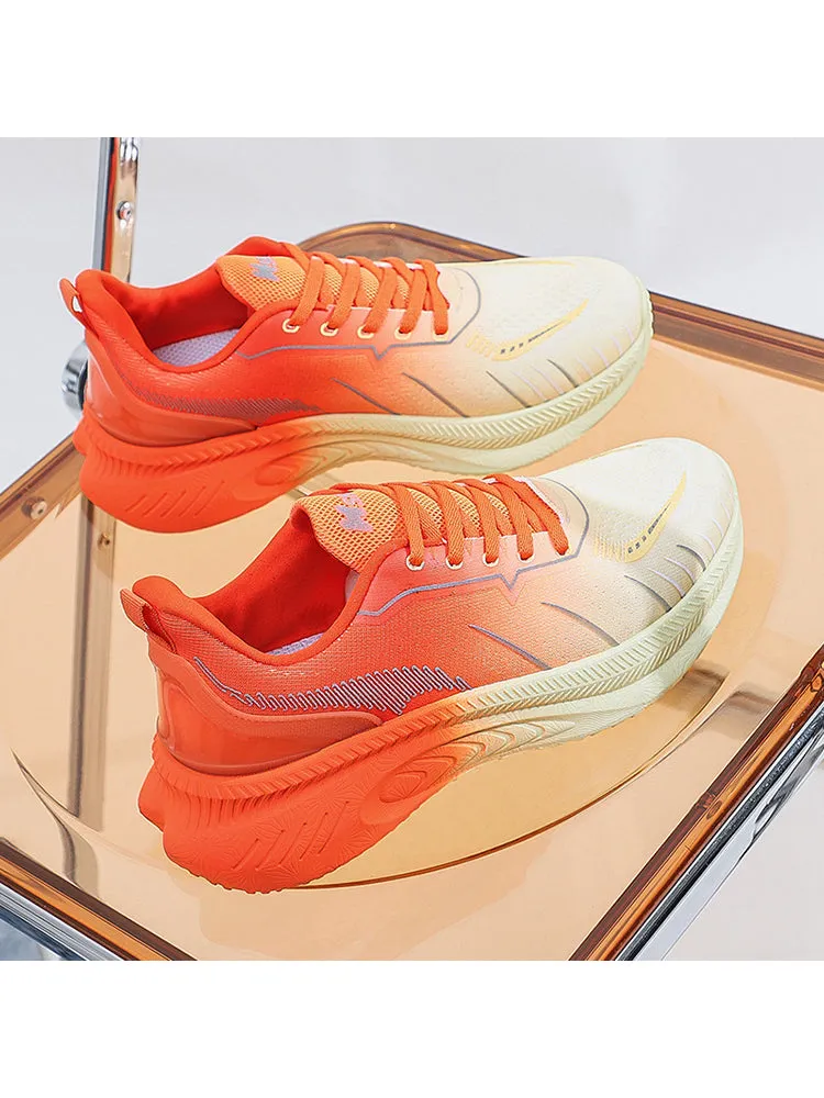 Gradient New Flyweaving Breathable Cushioned Rebound Anti-Slip Men'S Casual Shoes sold by Oeyes product image thumbnail 3