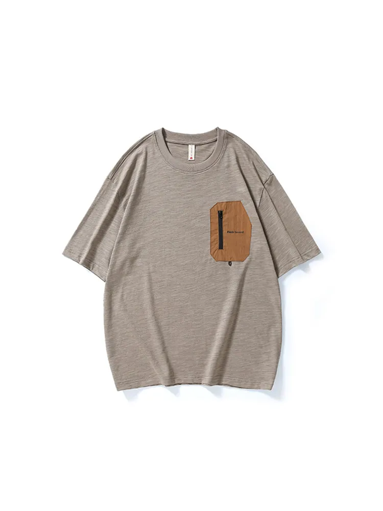 Sunsoaked Men'S Patch Tee sold by Oeyes product image thumbnail 3