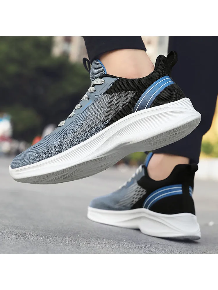 Gradient Color Woven Breathable Trendy Casual Shoes sold by Oeyes product image thumbnail 5