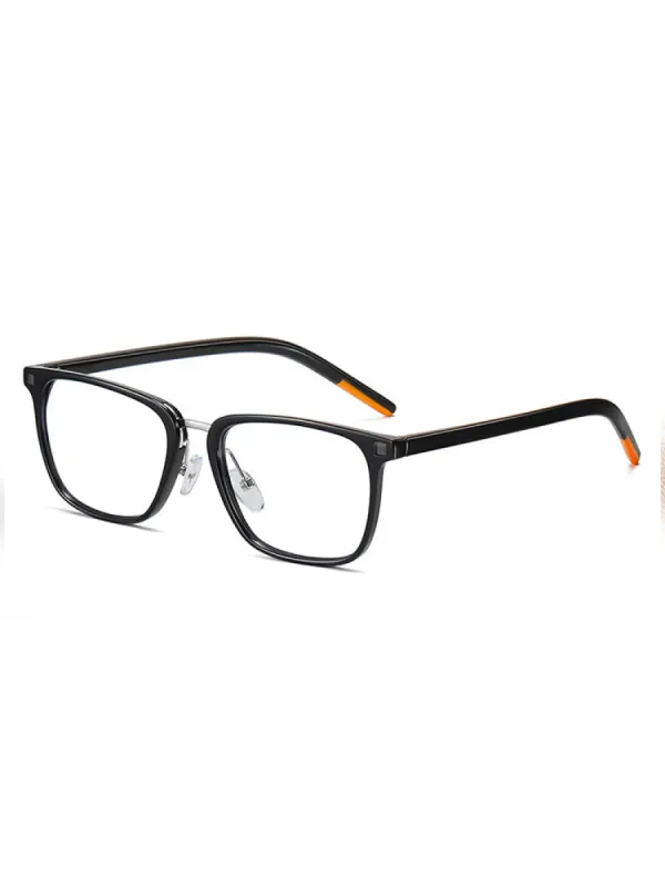 Men'S Square Full Rim Myopic Glasses sold by Oeyes