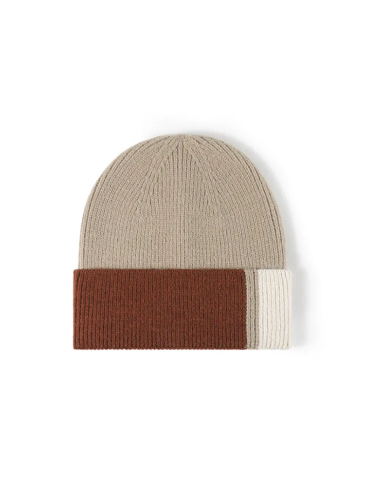 Spliced Color Beanie sold by Oeyes