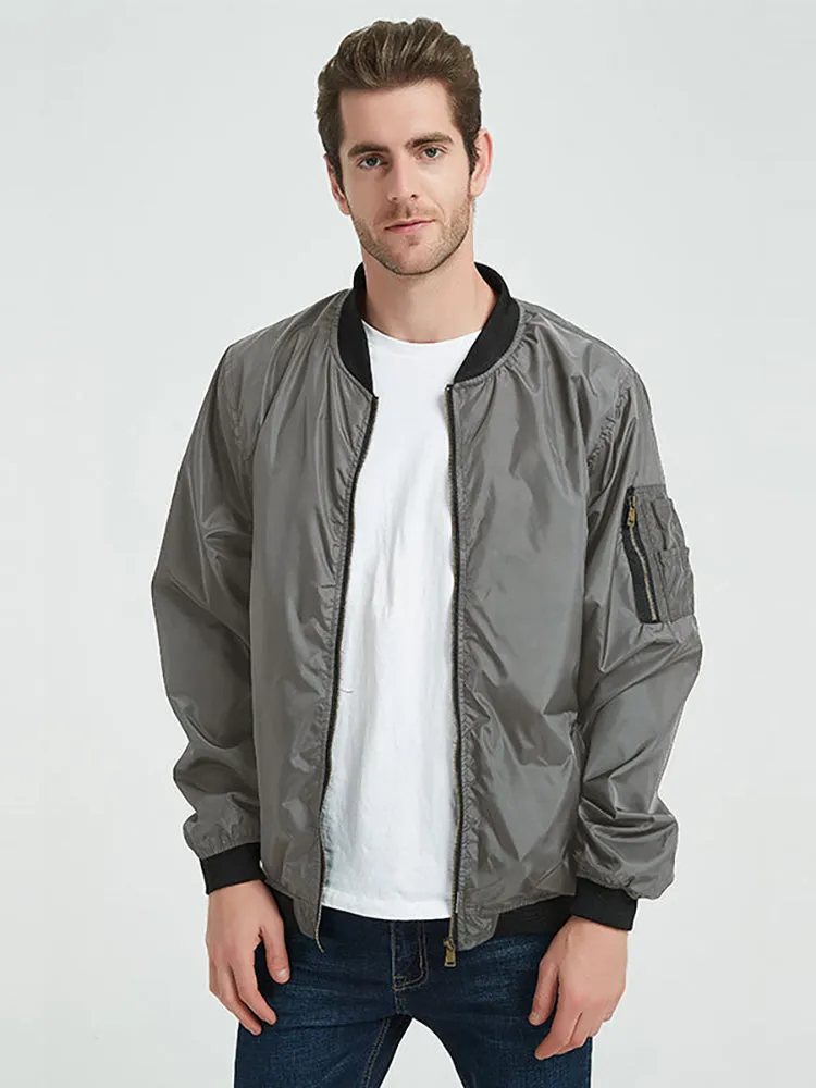 Men'S Thin Casual Jacket sold by Oeyes product image thumbnail 3