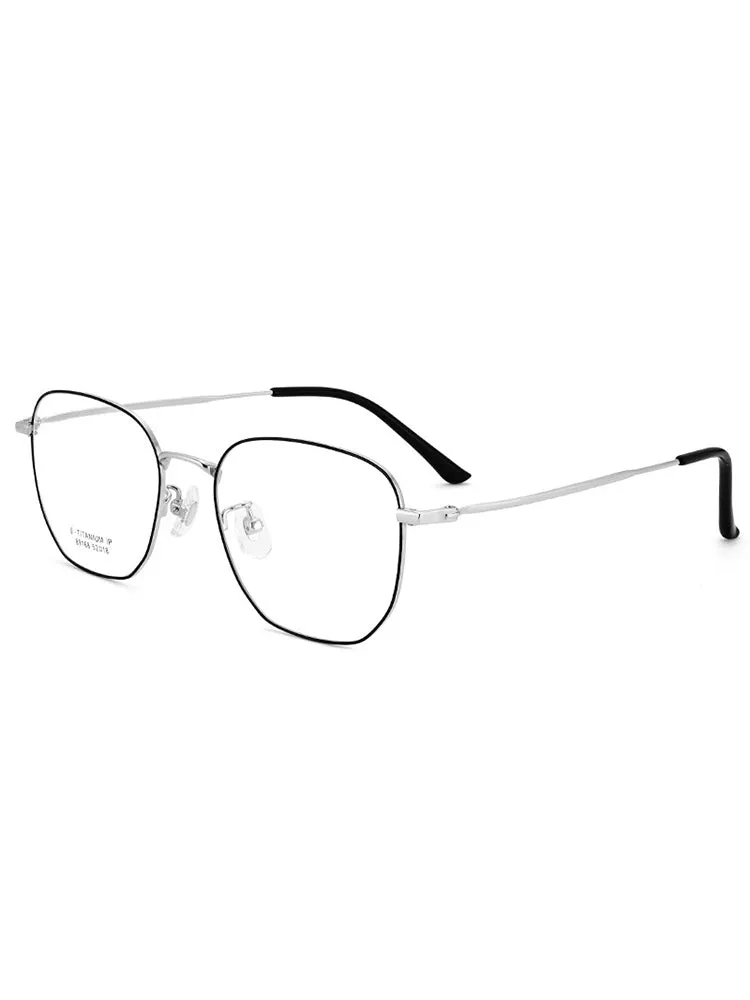 Men'S Square Rimless Myopic Glasses sold by Oeyes product image thumbnail 2