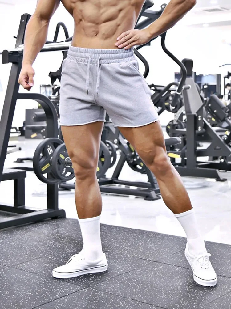 Men'S Cotton Solid Cropped Shorts sold by Oeyes product image thumbnail 3
