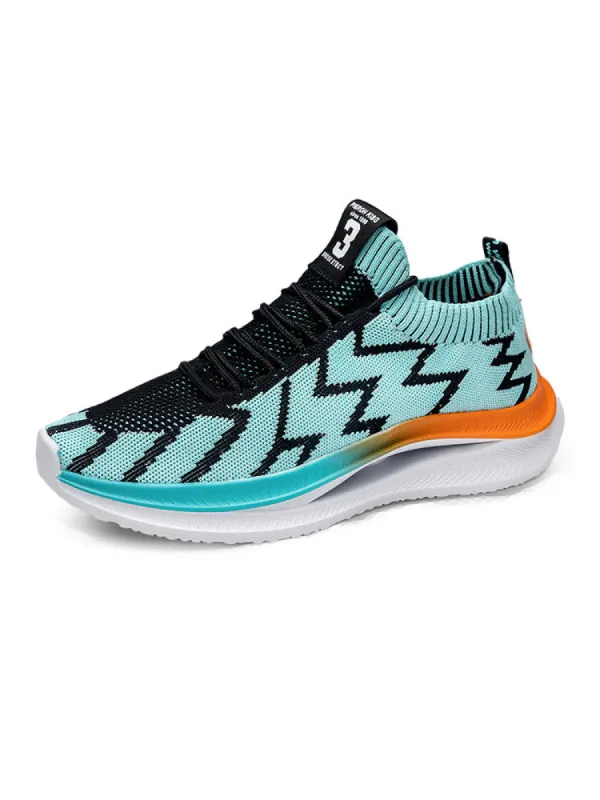 Men's Flyknitted Popcorn Training Casual Shoes sold by Oeyes