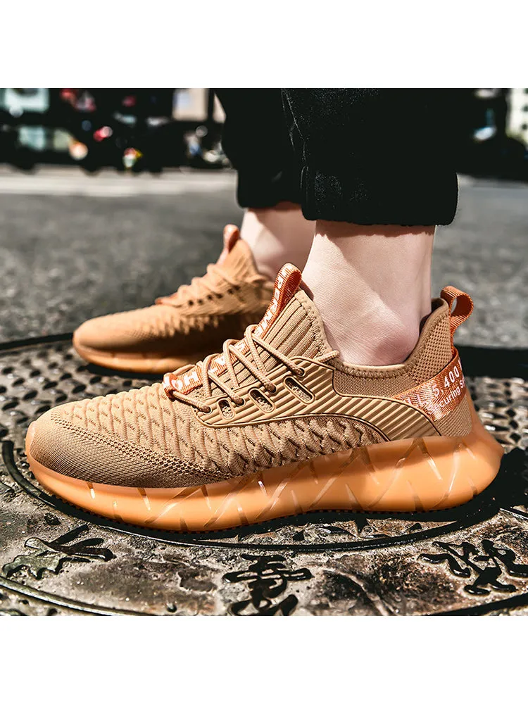 New Flyweaving Trendy Lightweight Breathable Men'S Casual Shoes sold by Oeyes product image thumbnail 3