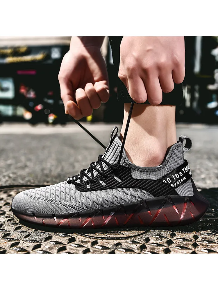 New Flyweaving Trendy Lightweight Breathable Men'S Casual Shoes sold by Oeyes product image thumbnail 4