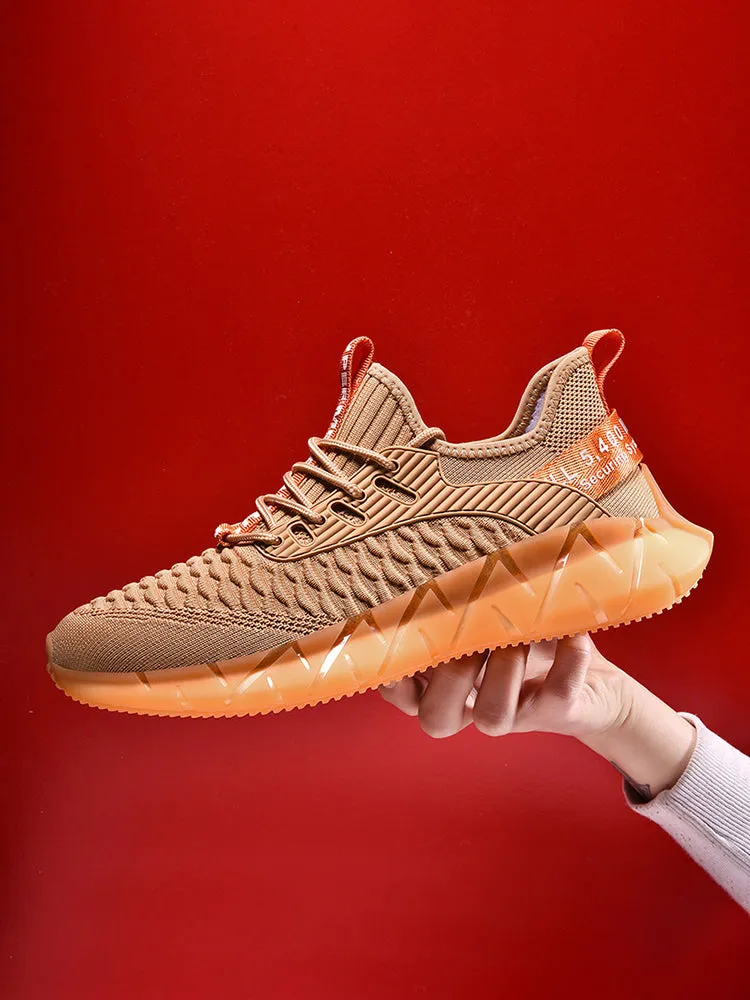 New Flyweaving Trendy Lightweight Breathable Men'S Casual Shoes sold by Oeyes