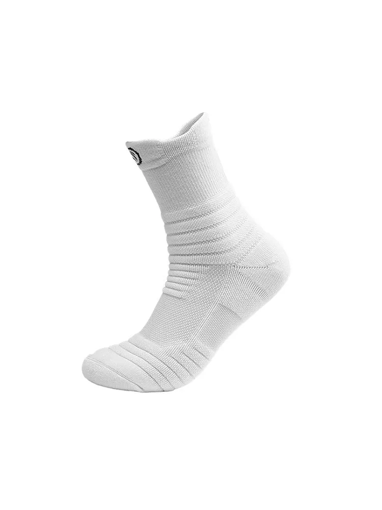 Buy One Get Three Thickened High Top Solid Color Running Sports Socks sold by Oeyes product image thumbnail 5