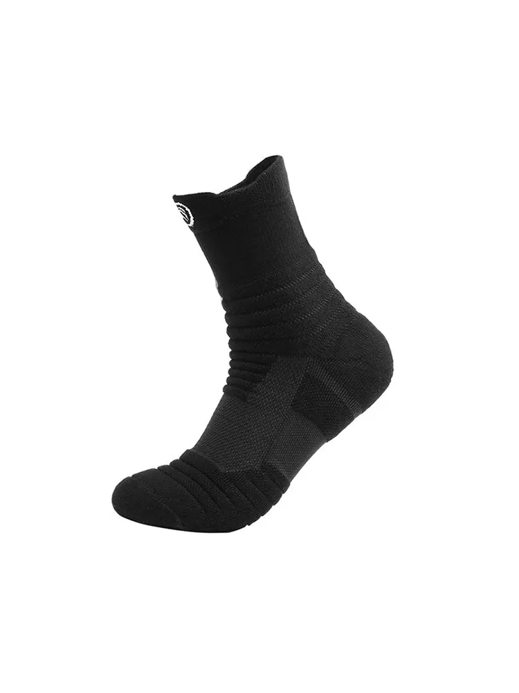 Buy One Get Three Thickened High Top Solid Color Running Sports Socks sold by Oeyes product image thumbnail 4