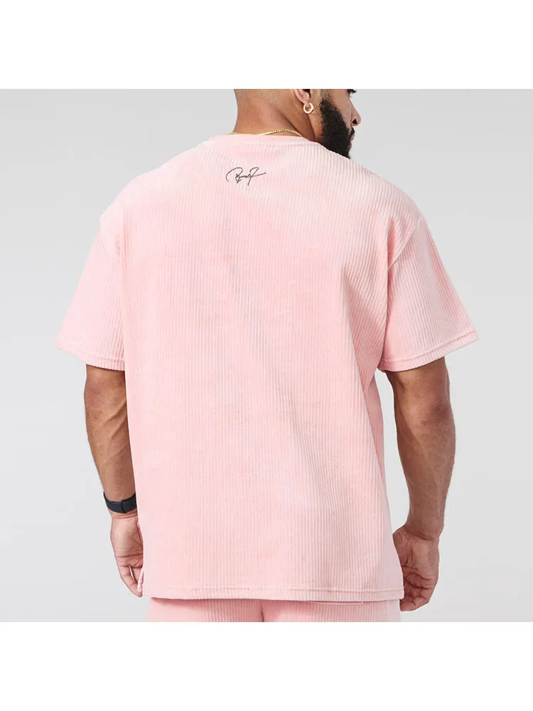 Men'S Crew Neck Corduroy Tees sold by Oeyes product image thumbnail 2