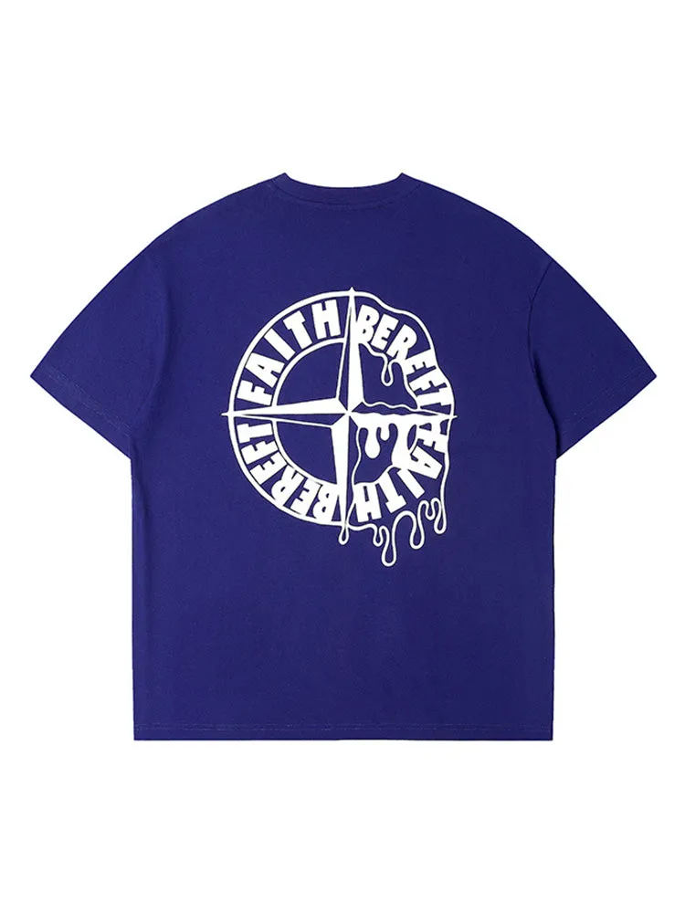 Casual Foam Letter Print T-Shirt sold by Oeyes product image thumbnail 3