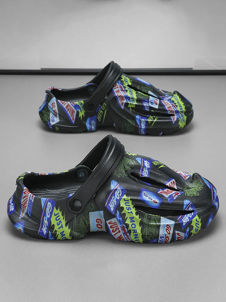 Just Morning Men'S Scribble Sandals sold by Oeyes product image thumbnail 5