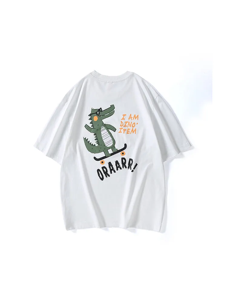 Sunsetserenade Men'S Tropical Crocodilet Tee sold by Oeyes product image thumbnail 5