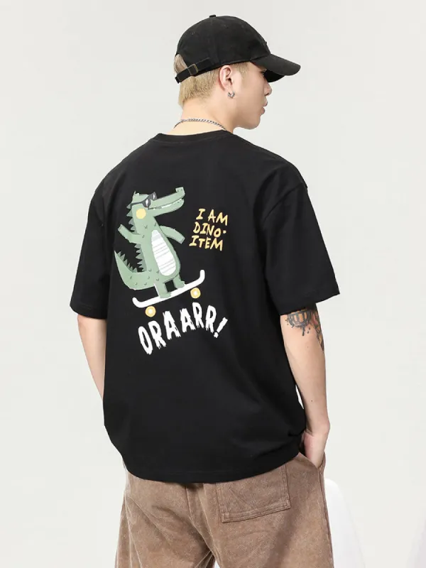 Sunsetserenade Men'S Tropical Crocodilet Tee sold by Oeyes