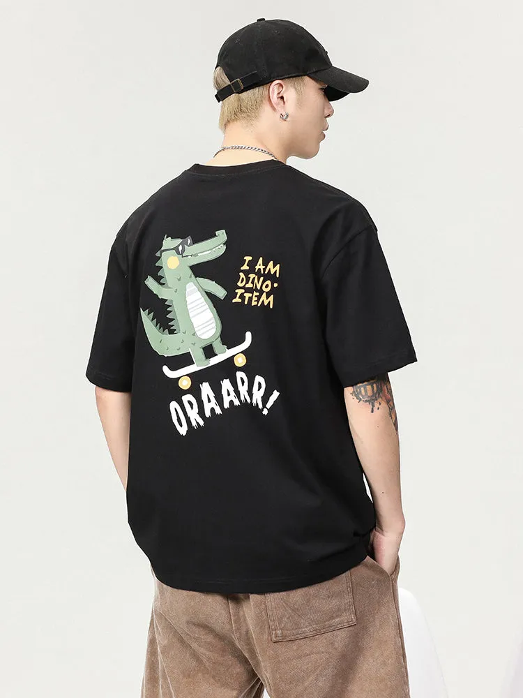 Sunsetserenade Men'S Tropical Crocodilet Tee sold by Oeyes