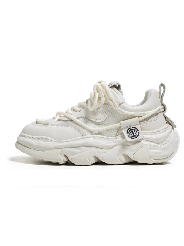 Mesh Breathable Running Chunky Sneakers sold by Oeyes