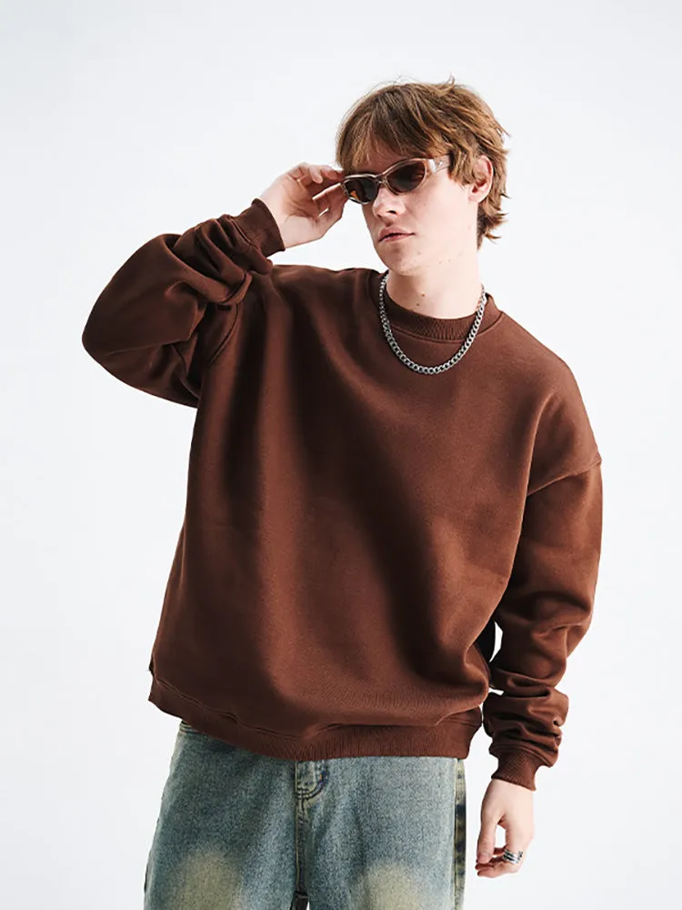 Casual Solid Color Hoodie sold by Oeyes