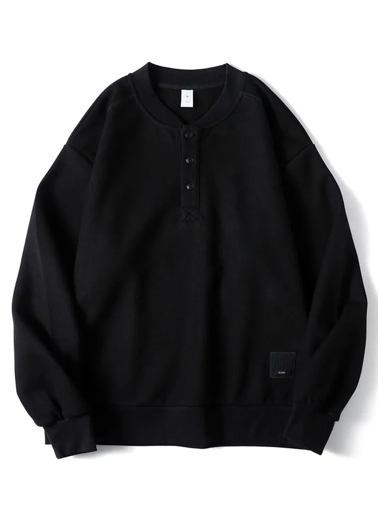 Men'S Threaded Loose Hoodie sold by Oeyes product image thumbnail 4