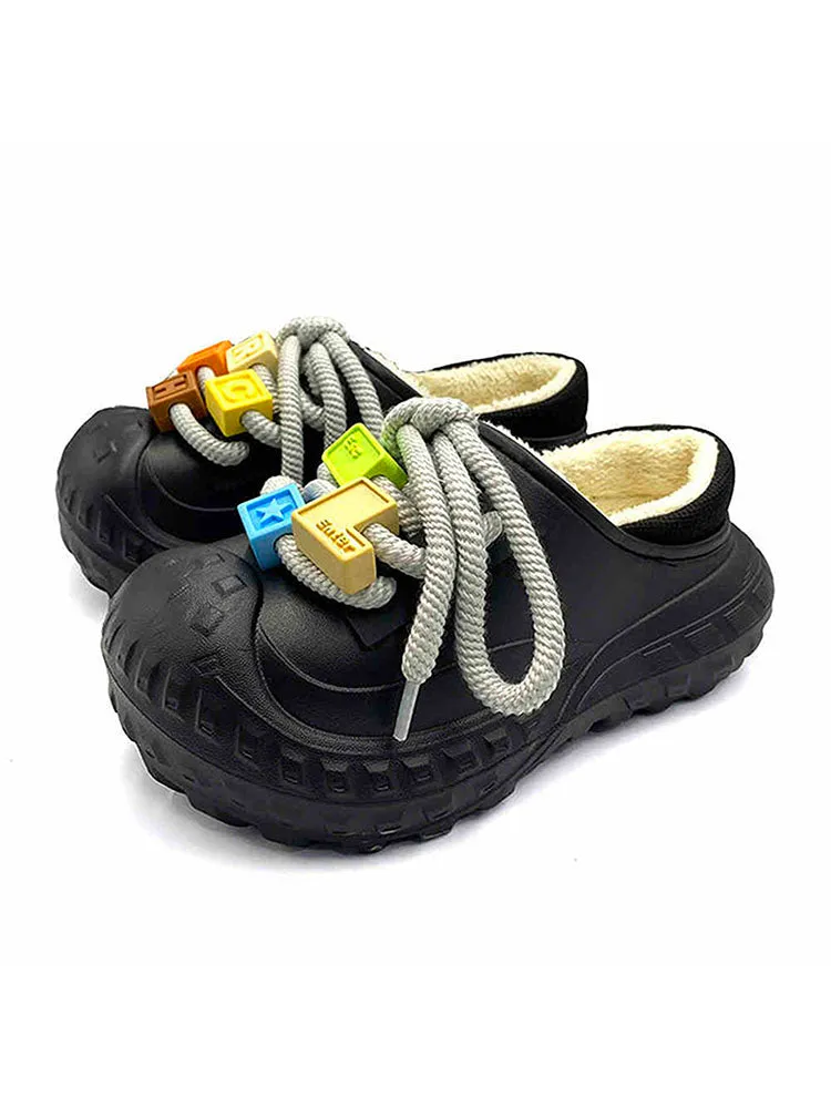 Fashion Thick Bottom Heightening Cotton Slippers sold by Oeyes product image thumbnail 3