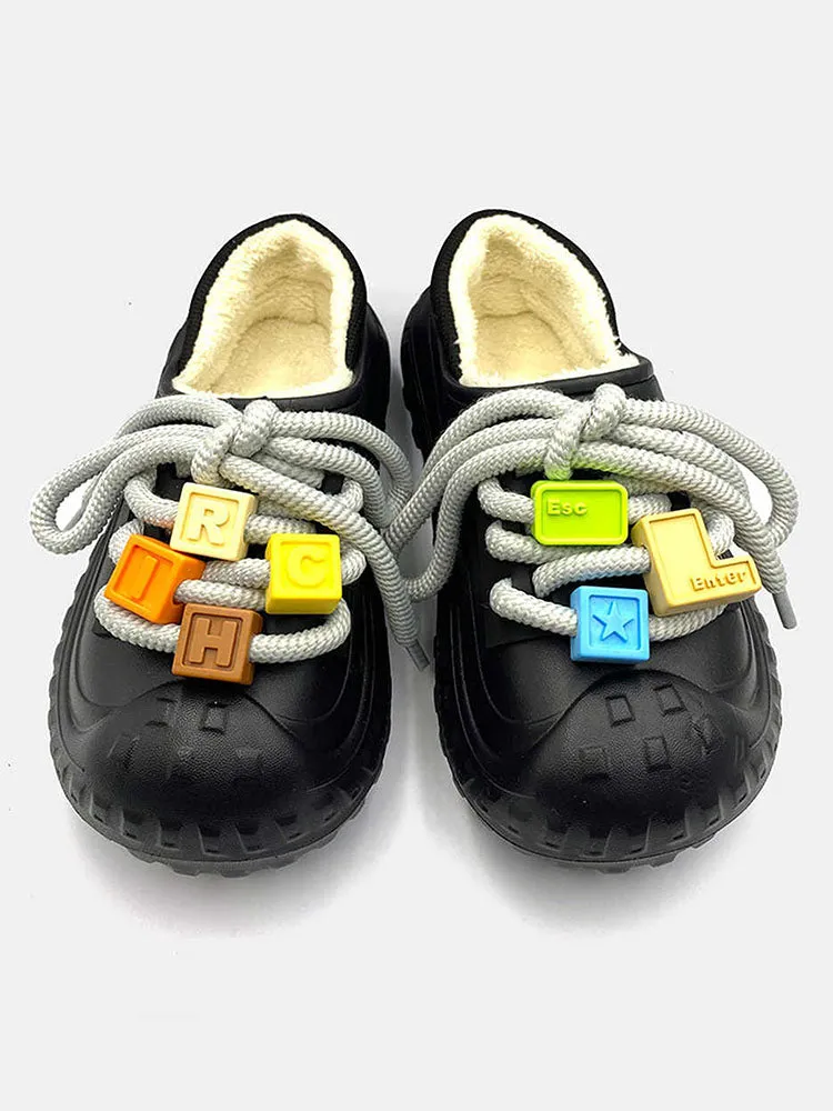 Fashion Thick Bottom Heightening Cotton Slippers sold by Oeyes product image thumbnail 4