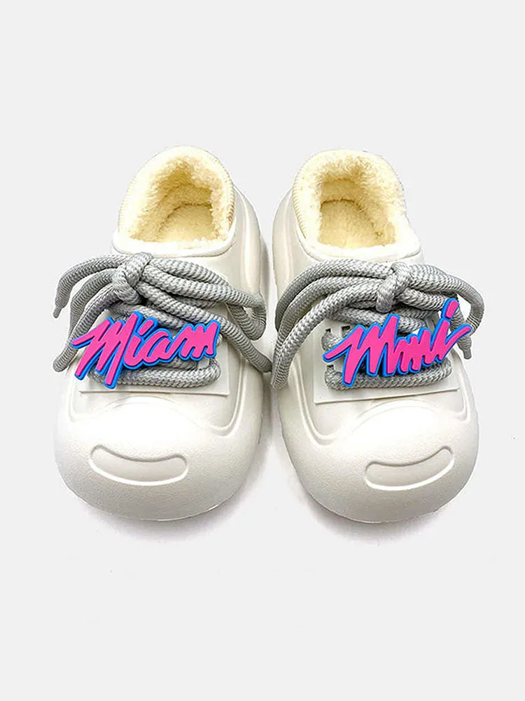 Thick Bottom Lightweight Padded Warm Cotton Slippers sold by Oeyes product image thumbnail 5