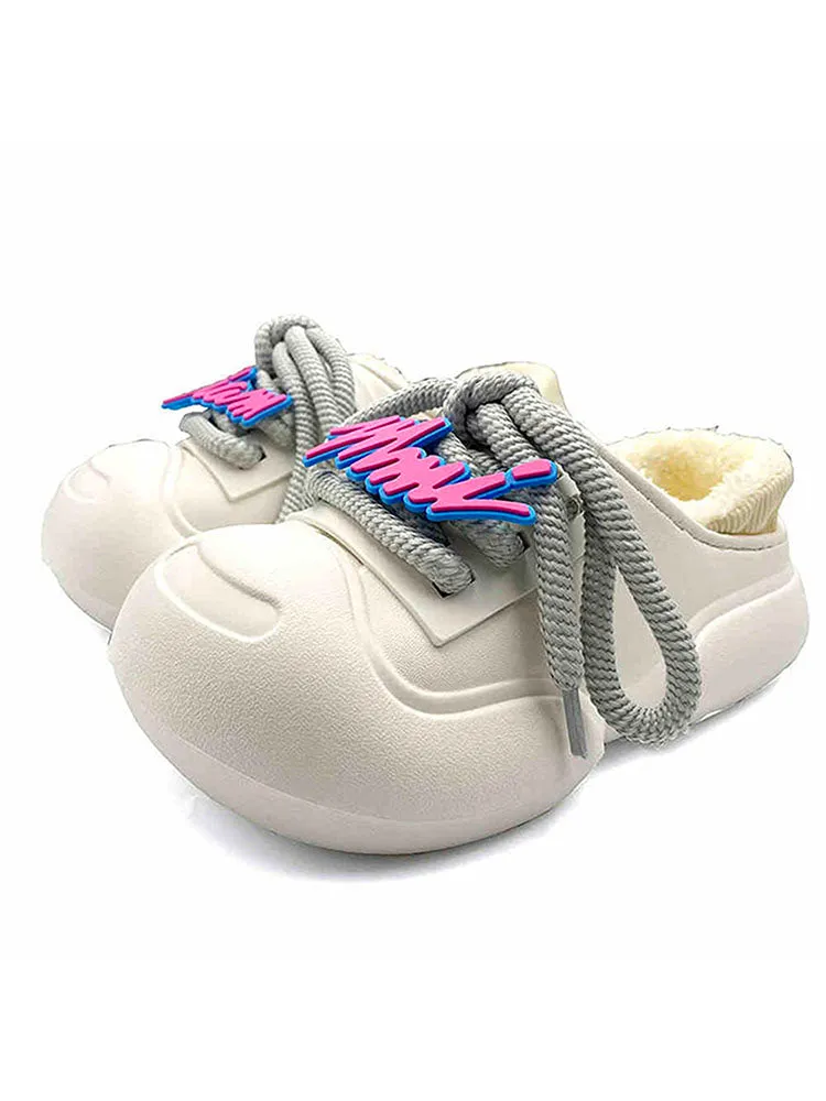 Thick Bottom Lightweight Padded Warm Cotton Slippers sold by Oeyes product image thumbnail 4