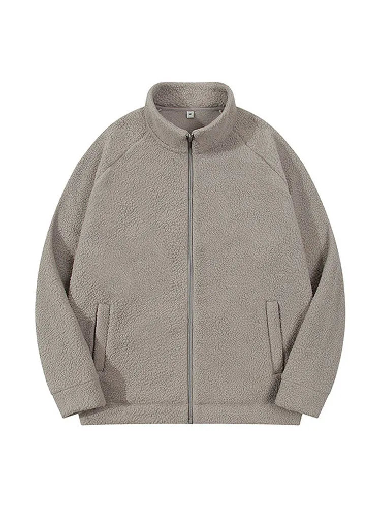 Men'S Collar Lambswool Coat sold by Oeyes