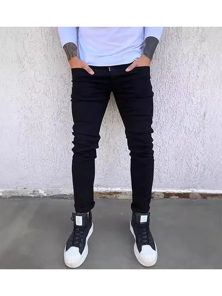 Men'S Slim Fit Casual Jeans sold by Oeyes
