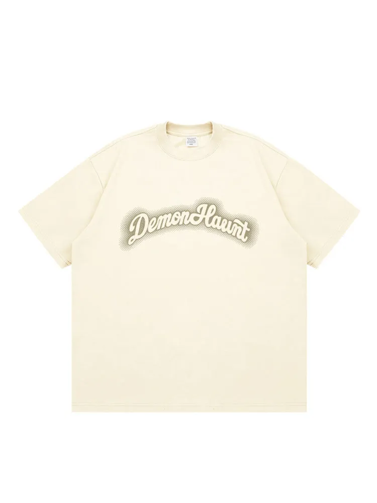 Casual Letter Print T-Shirt sold by Oeyes product image thumbnail 4