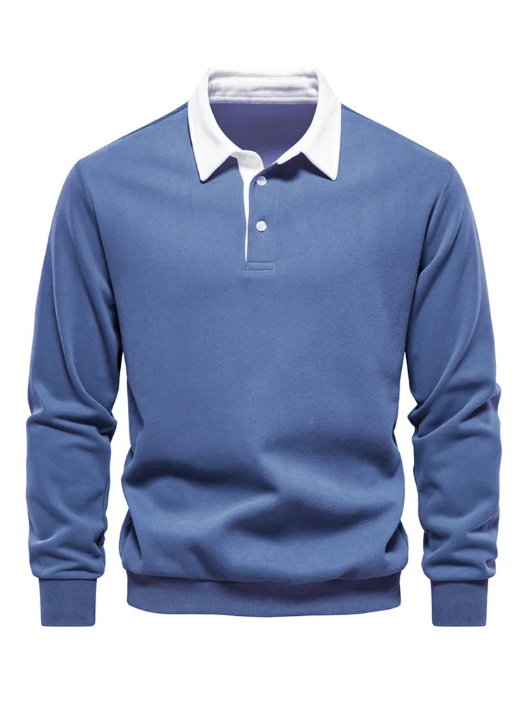 Men's Lapel Casual Hoodie sold by Oeyes product image thumbnail 5