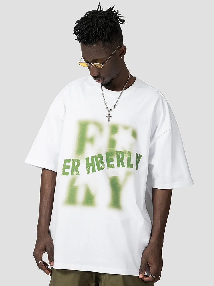 Men'S Dropped Sleeve Loose T-Shirts sold by Oeyes product image thumbnail 3