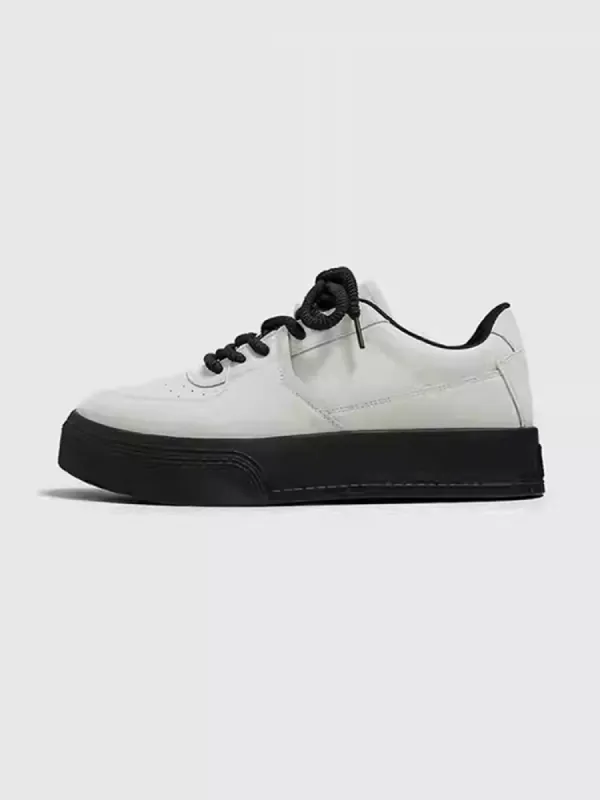 Men's Leather Breathable Casual Flats sold by Oeyes