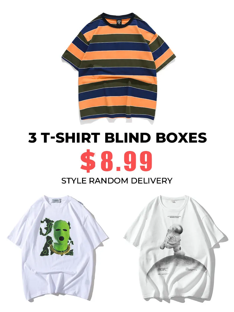 The blind box contains 3 T-shirts (random styles) sold by Oeyes product image thumbnail 4