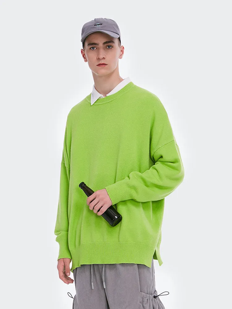 HeritageHues Men's Classic-Infused Pullover Sweater sold by Oeyes