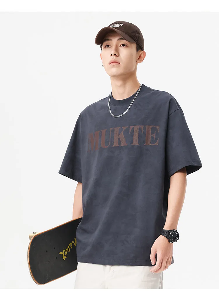 Men's Casual Loose T-Shirt sold by Oeyes