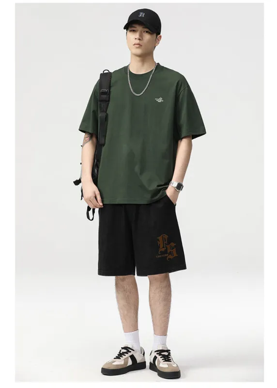 Men's Minimalist Loose Fit T-Shirt sold by Oeyes