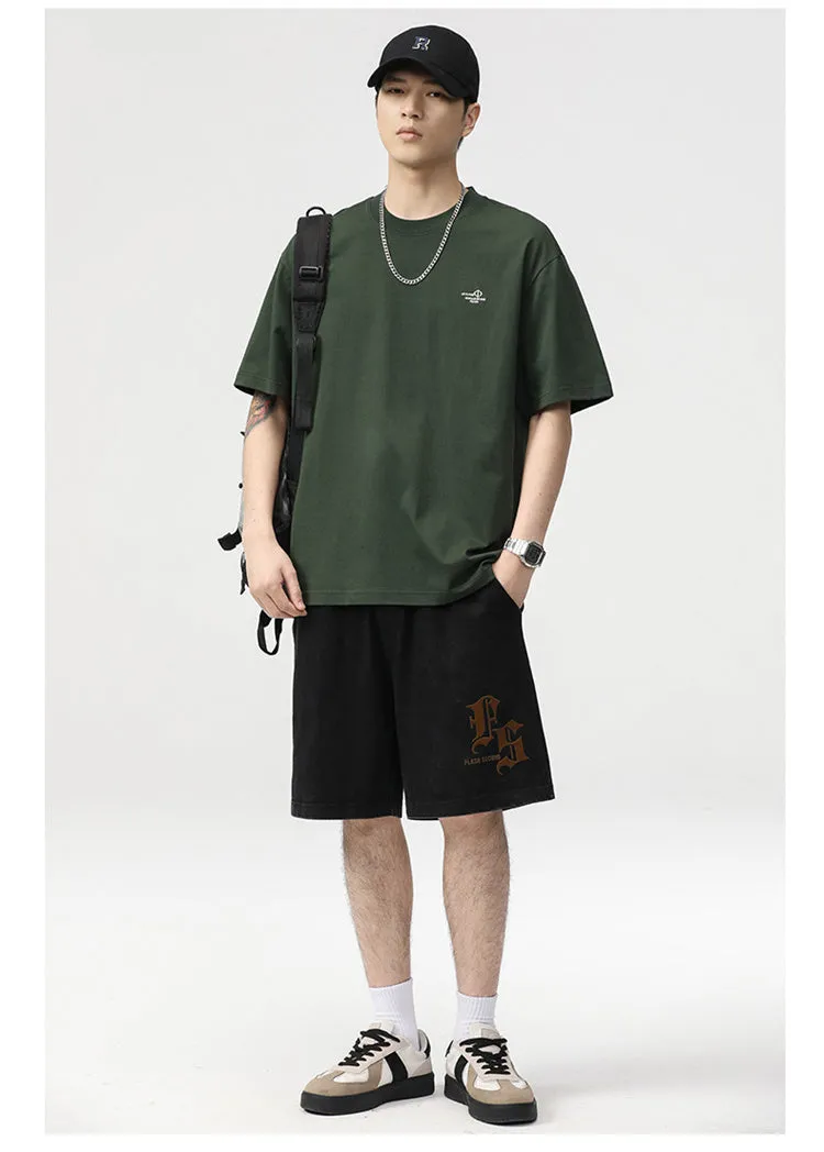 Men's Minimalist Loose Fit T-Shirt sold by Oeyes