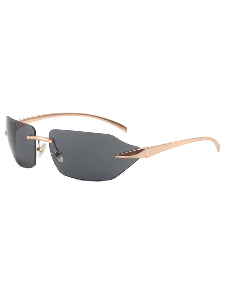 Frameless Square Sunglasses sold by Oeyes product image thumbnail 3