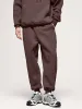 Solid-Color Warm-Padded Sweatpants With A Drawstring sold by Oeyes