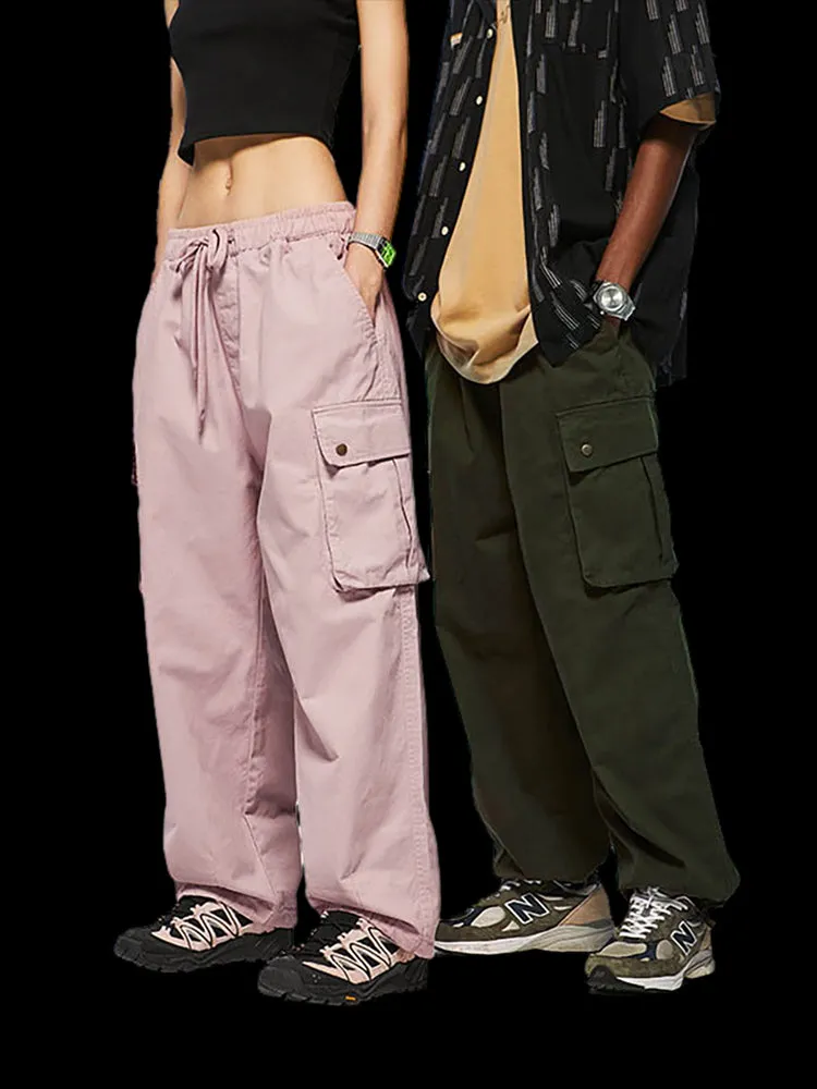 Unisex Loose Paratrooper Cargo Pants sold by Oeyes product image thumbnail 4