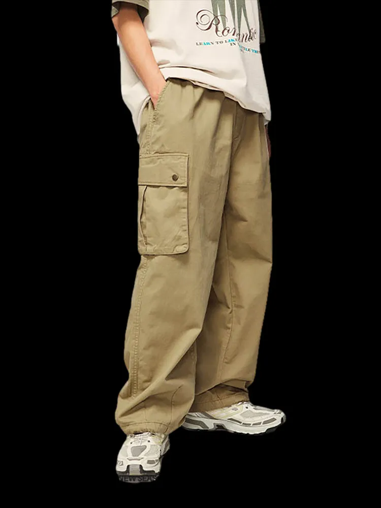 Unisex Loose Paratrooper Cargo Pants sold by Oeyes product image thumbnail 2