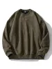 Suede Retro Loose Hoodies sold by Oeyes