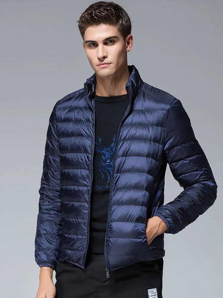 Light Solid Color Warm Down Coats sold by Oeyes product image thumbnail 5