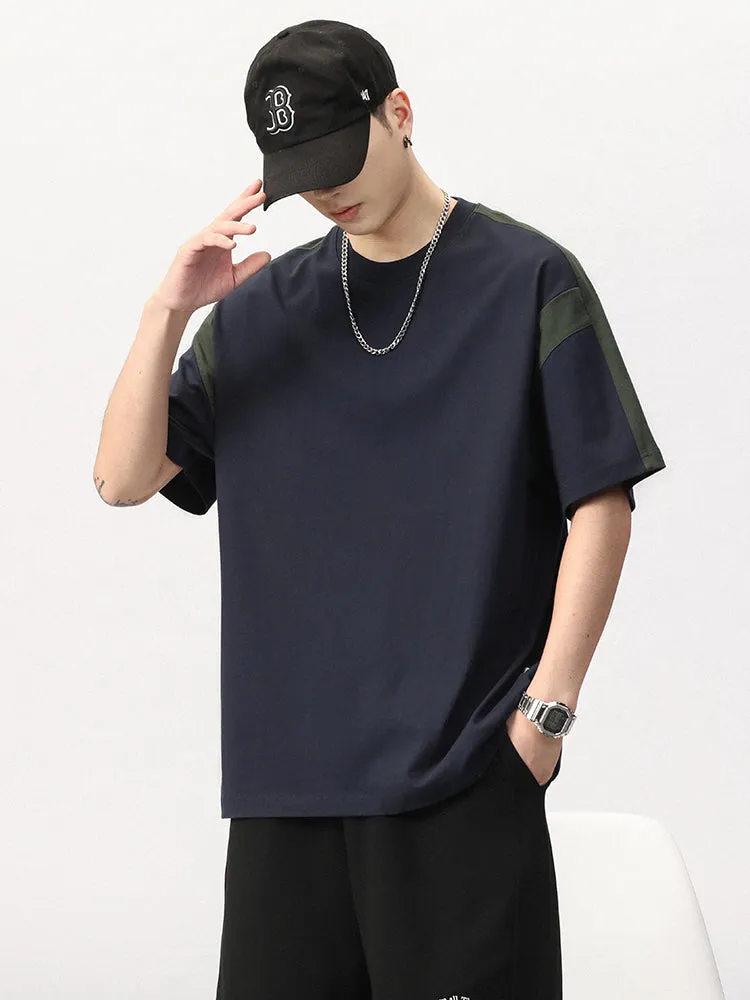 Sunriseshore Men'S Multicolored Patchwork Tee sold by Oeyes product image thumbnail 3